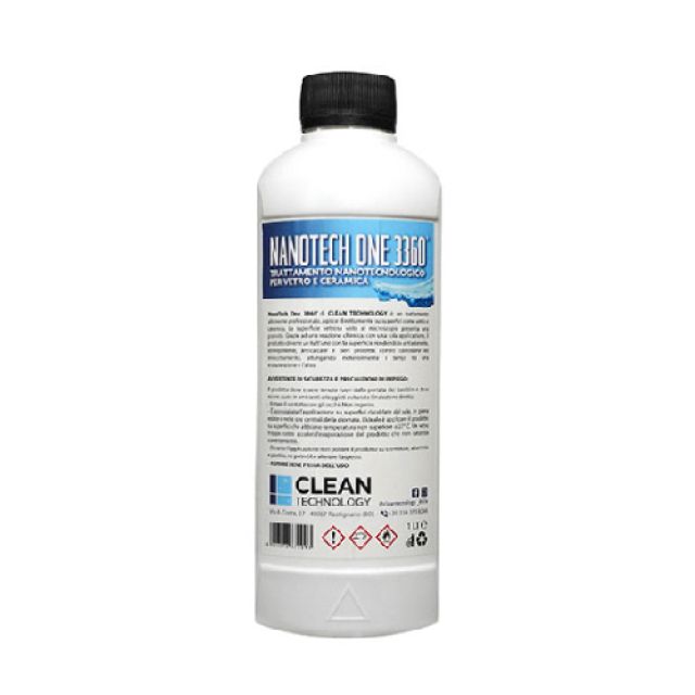 TRATTAMENTO PROFESSIONALE NANOTECH ONE 3360 PER VETRI E CERAMICHE 1 lt