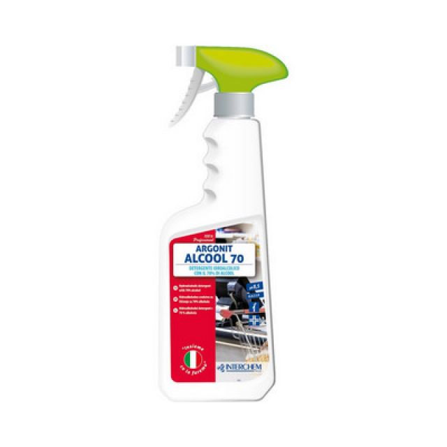 DETERGENTE IDROALCOLICO ARGONIT ALCOOL 70 750 ml