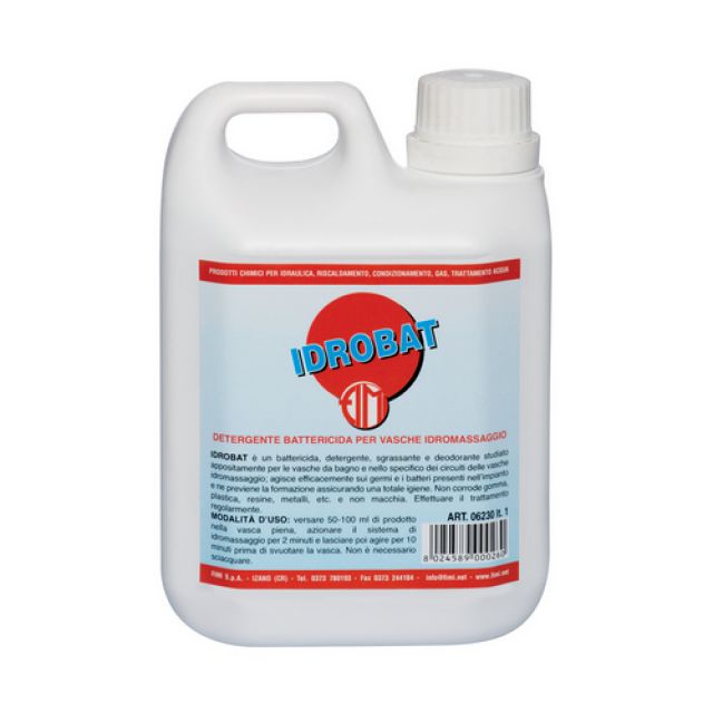 DETERGENTE SANIFICANTE PER VASCHE IDROMASSAGGIO IDROBAT 1 Lt