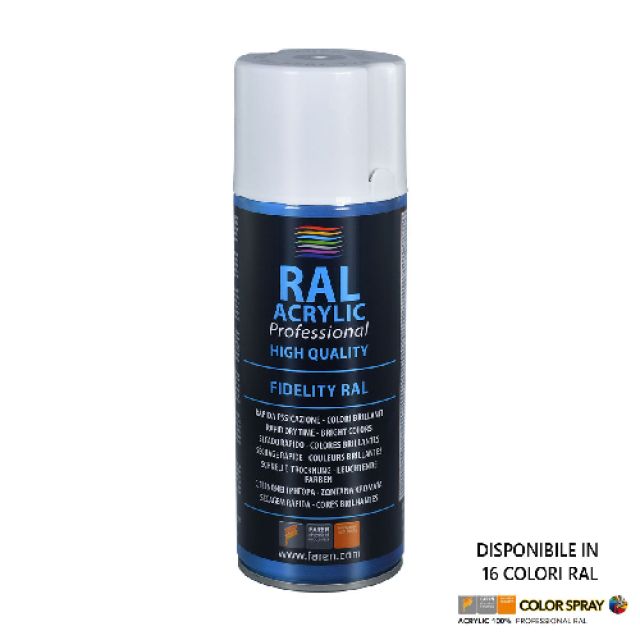 VERNICE ACRILICA SPRAY RAL1007 Giallo Cromo