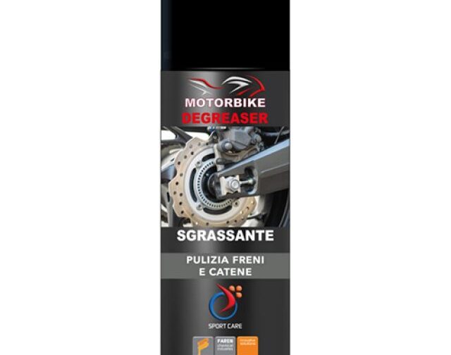 PULITORE IMPIANTI FRENANTI E CATENE MOTO DEGREASER 200 ml