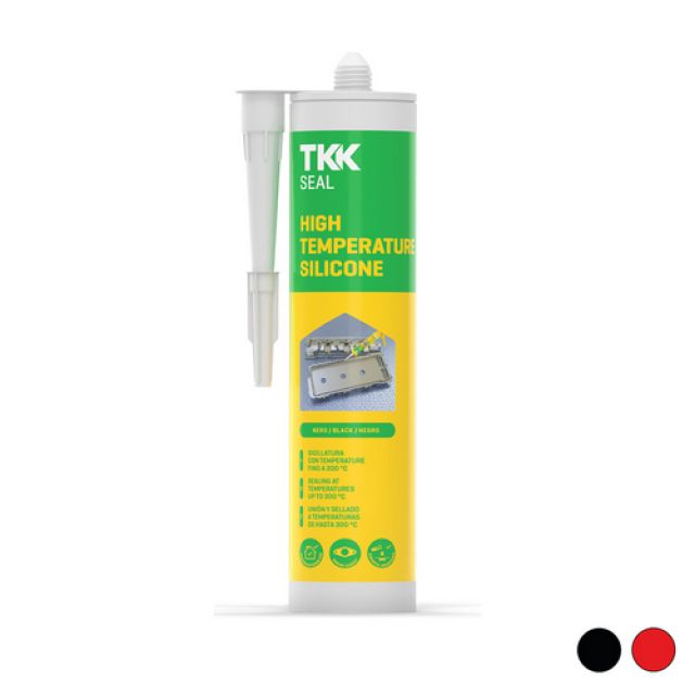 SILICONE SEAL ALTA TEMPERATURA 300 ml - Nero
