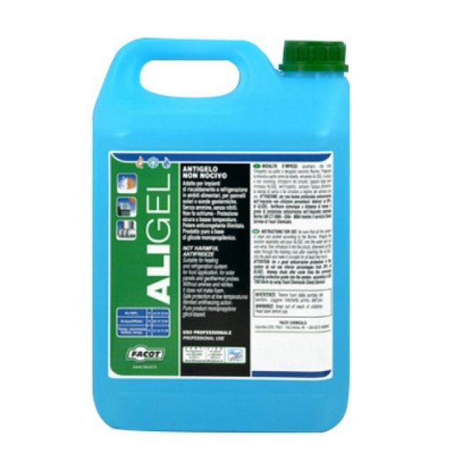 ANTIGELO PER IMPIANTI SOLARI "ALIGEL" 5 Kg