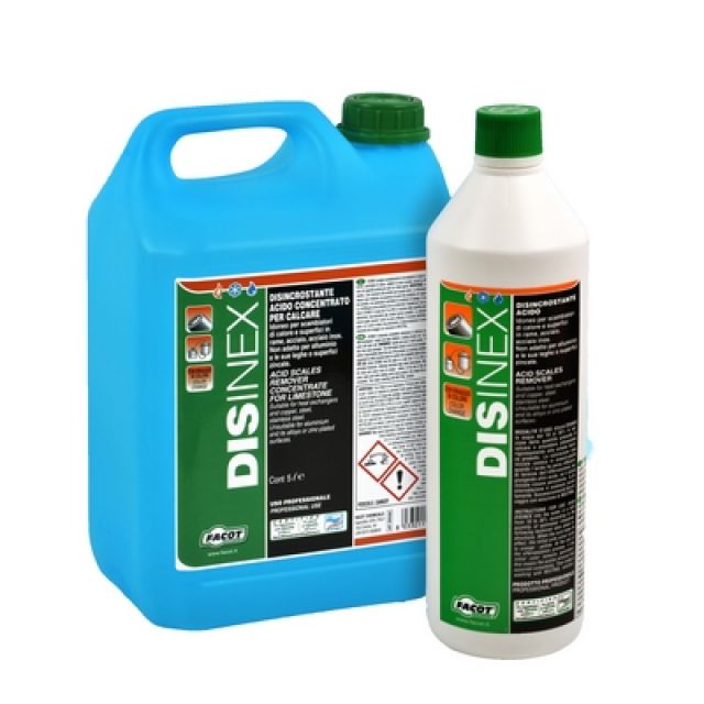 DISINCROSTANTE FORTE ACCIAIO E RAME DISINEX 10 lt