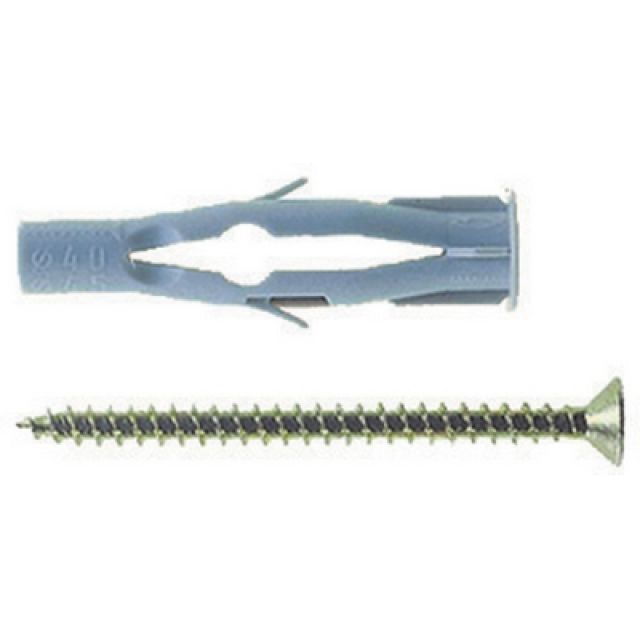 TASSELLO CON VITE FISCHER PER TRUCIOLARE FU-V 6 x 45V