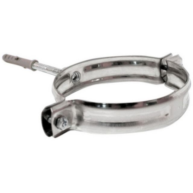 COLLARE INOX PER TUBI FUMO Diam. 25