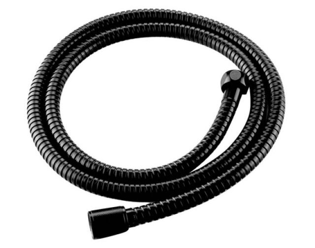 FLESSIBILE RICAMBIO PER RUBINETTERIA COLORATA Nero - cm 105