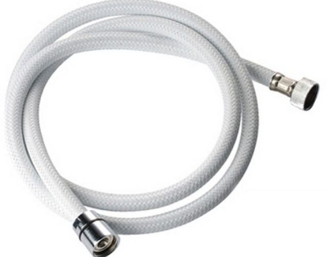 FLESSIBILE PER  DOCCIA IN  NYLON BIANCO cm 200