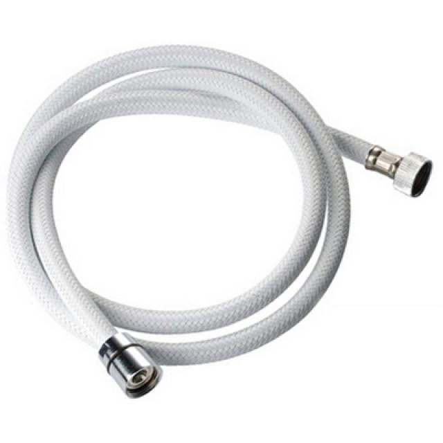 FLESSIBILE PER DOCCIA IN NYLON BIANCO cm 150