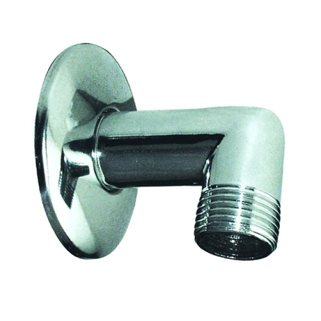 ANGOLO DOCCIA CON ROSONE CROMATO CURVETTA M.M. 1/2
