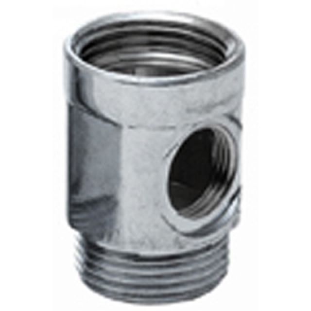 DISTANZIATORE FORATO MF CROMATO 3/4