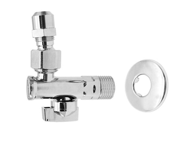 RUBINETTO SOTTOLAVABO A SFERA CON FILTRO A SNODO NEW 1/2 x 10
