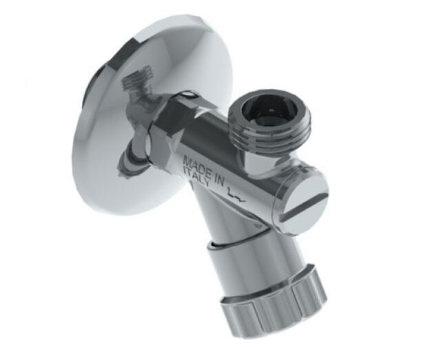 RUBINETTO SOTTOLAVABO A VITONE CON FILTRO SENZA DADO 1/2x3/8