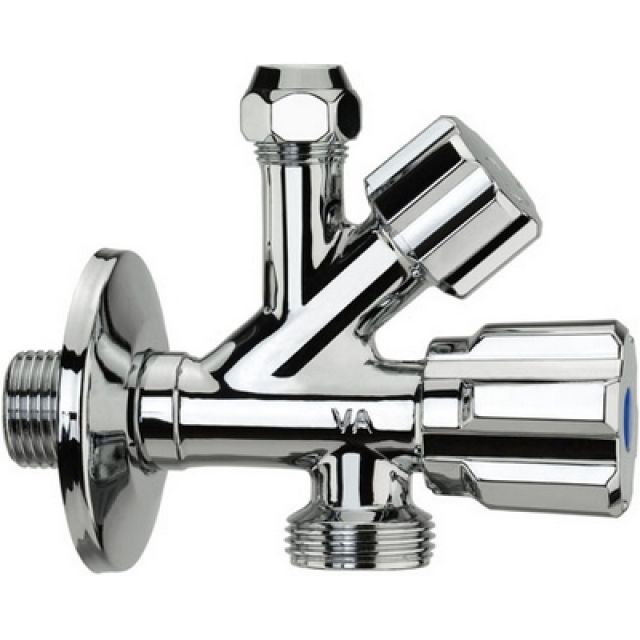 RUBINETTO COMBINATO SOTTOLAVABO - LAVATRICE 1/2 x 3/4