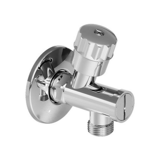 RUBINETTO SOTTOLAVABO A VITONE CON FILTRO SENZA DADO 1/2 x 3/8