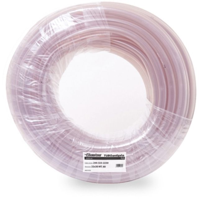 TUBO ANTIGELO PLUS CRISTALLO mm 22 Int. x 30 Est. kg.26