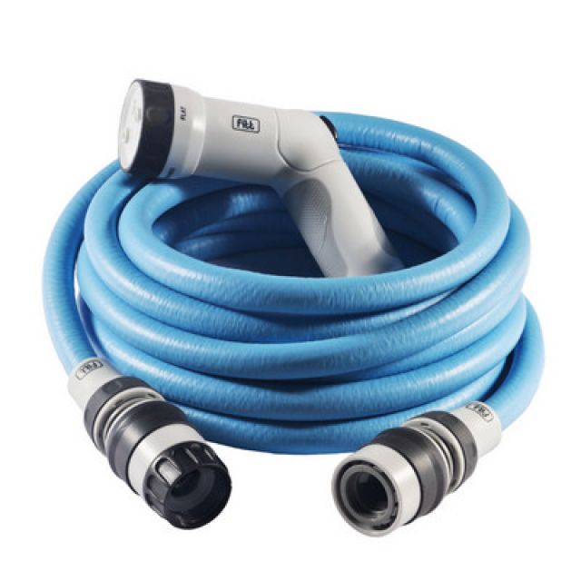 TUBO DA GIARDINO ESTENSIBILE FITT IKON Blu - Mt 15