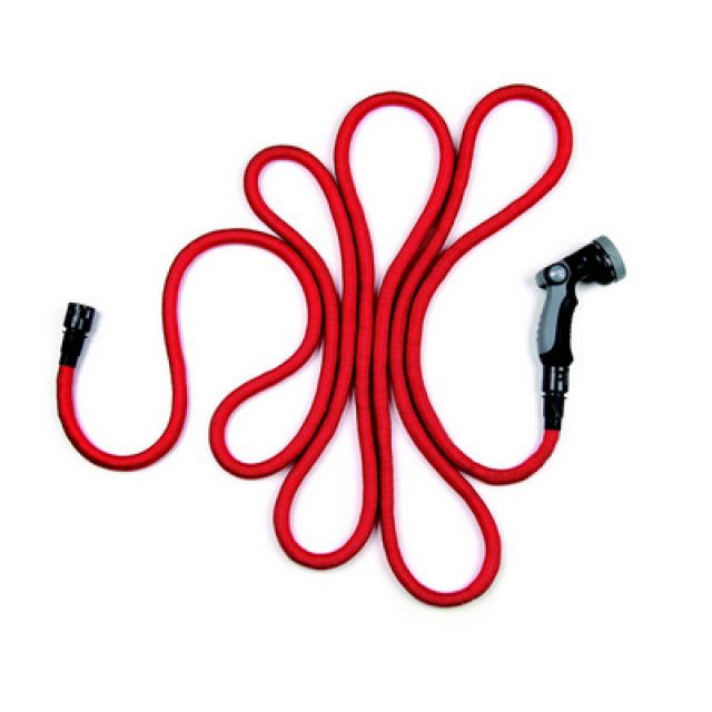 TUBO DA GIARDINO BAMBOO ESTENSIBILE Rosso - Mt 5-15