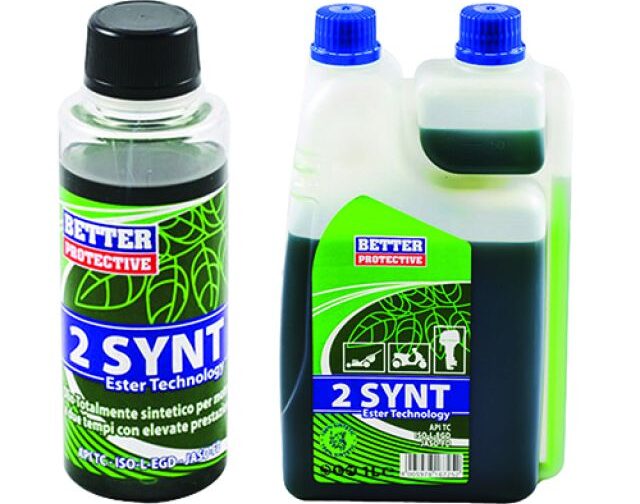 OLIO MISCELA PER MOTORI 2 TEMPI SYNT ml 1000 con dosatore