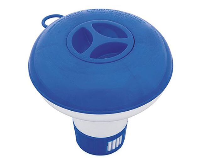 GALLEGGIANTE DISPENSER CLORO PICCOLO DA CM 12,7