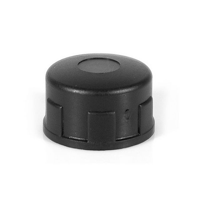 TAPPO 1" CALOTTA IN POLIPROPILENE PP Ø 26 mm. PER SIFONE COLORE Nero