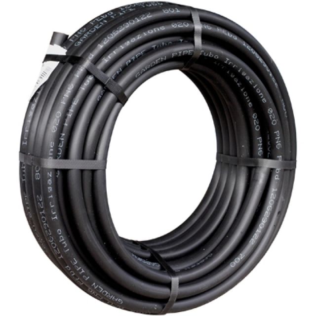 TUBO PEBD GARDEN PN 6 Diam. 20 mm - 25 mt