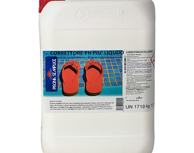 CORRETTORE PH PIU' LIQUIDO 25 kg