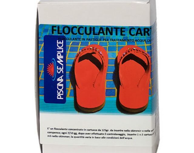 FLOCCULANTE CARTUCCE 1 pz. (8X125gr)