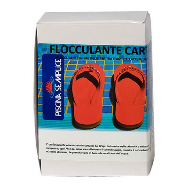 FLOCCULANTE CARTUCCE 1 pz. (8X125gr)