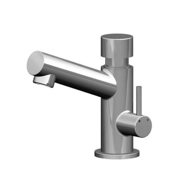 MISCELATORE TEMPORIZZATO TIME CANNA DRITTA PER LAVABO