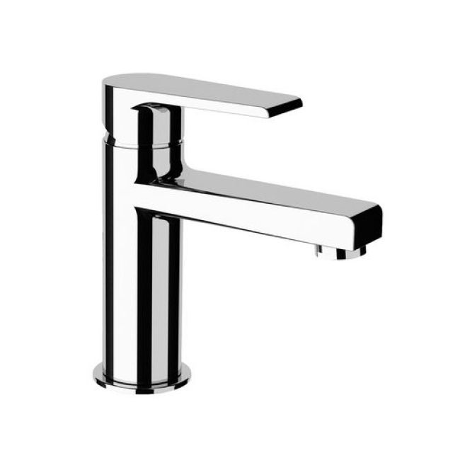 MISCELATORE MONOCOMANDO LAVABO SENZA SCARICO LINEA ARTIC Nichel Spazzolato