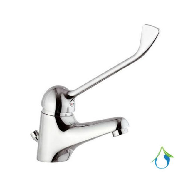 MISCELATORE MONOCOMANDO LAVABO C/LEVA CLINICA EPIC LT6 Cromo