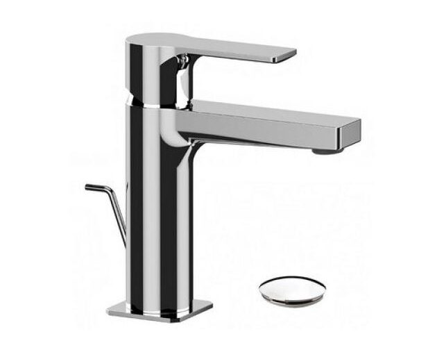MISCELATORE MONOCOMANDO LAVABO C/SCARICO LINEA TREND Cromo
