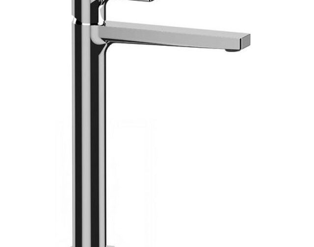 MISCELATORE MONOCOMANDO LAVABO ALTO SENZA SCARICO LINEA TREND Cromo