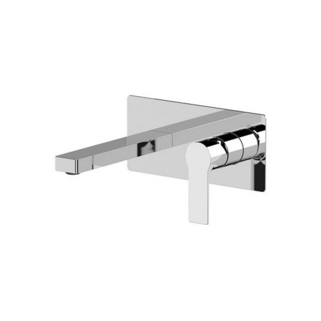 MISCELATORE MONOCOMANDO LAVABO INCASSO LINEA TREND Cromo