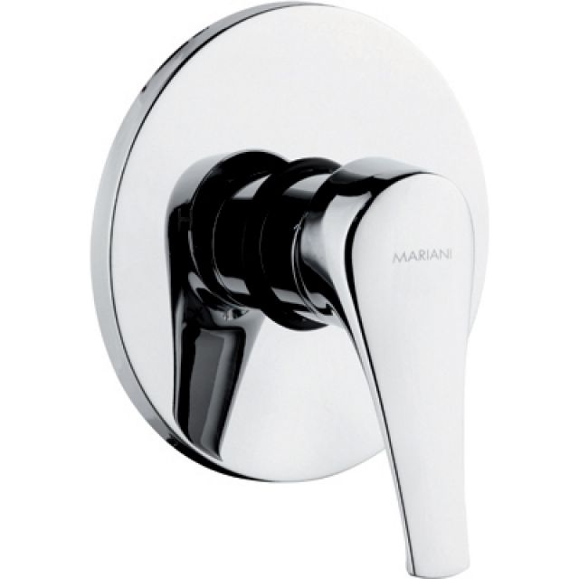 MISCELATORE MONOCOMANDO INCASSO DOCCIA LINEA MAXIMA Cromo