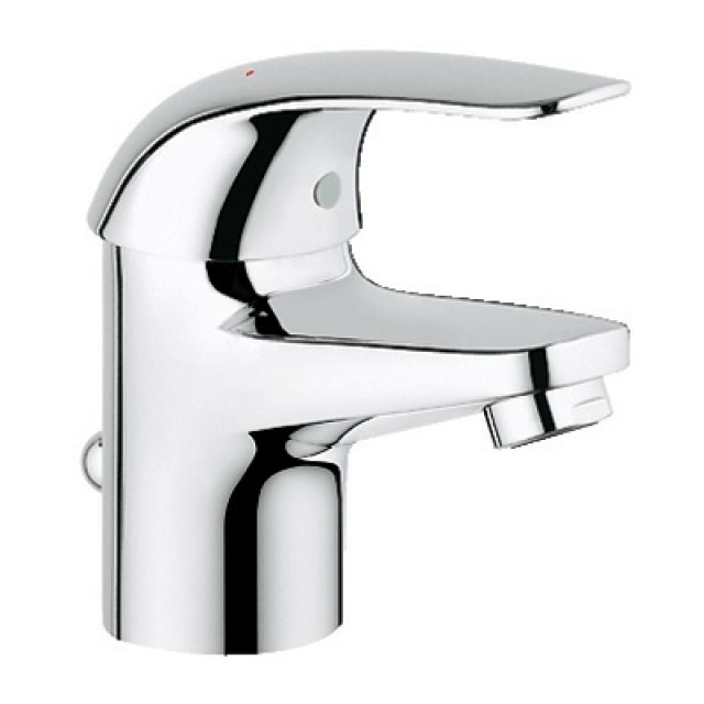 MISCELATORE MONOCOMANDO LAVABO LINEA EUROECO Cromo