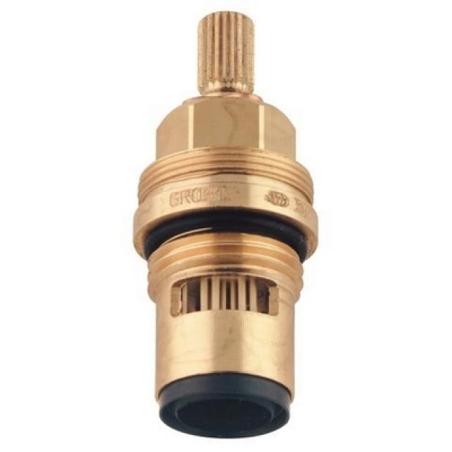 TESTINA IN CERAMICA DA 1/2" - Angolo di rotazione 90°. Interruzione a destra.