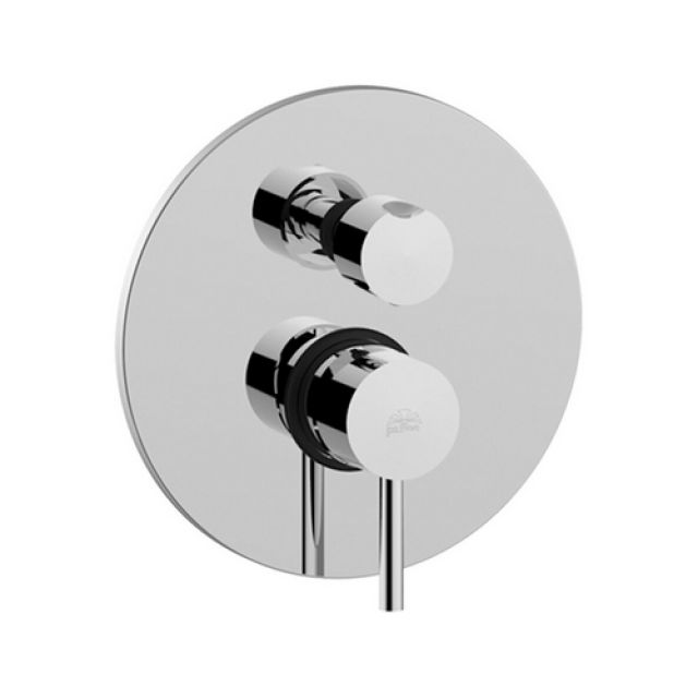 MISCELATORE INCASSO DOCCIA 2 USCITE STICK Cromo