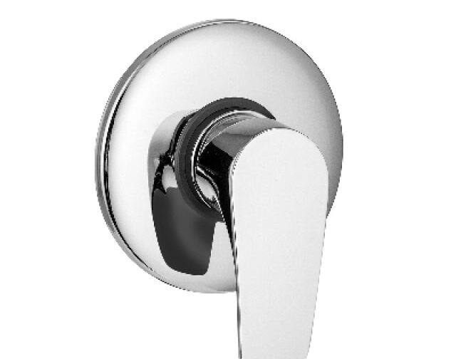 MISCELATORE MONOC. INCASSO DOCCIA LINEA LIME Cromo