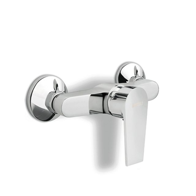MISCELATORE MONOCOMANDO ESTERNO DOCCIA SENZA ACCESSORI LOGOS Cromo