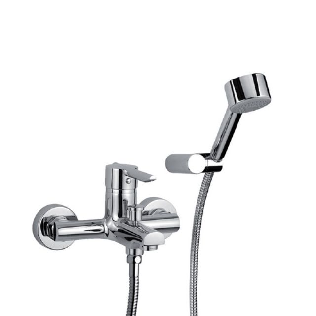 MISCELATORE MONOCOMANDO VASCA COMPLETO LINEA PIN Cromo