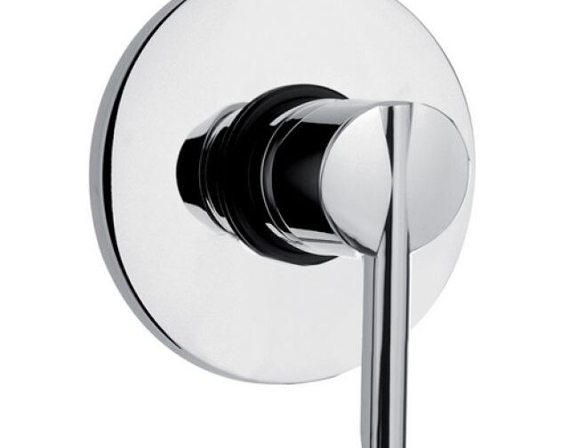 MISCELATORE MONOCOMANDO INCASSO DOCCIA LINEA PIN Cromo