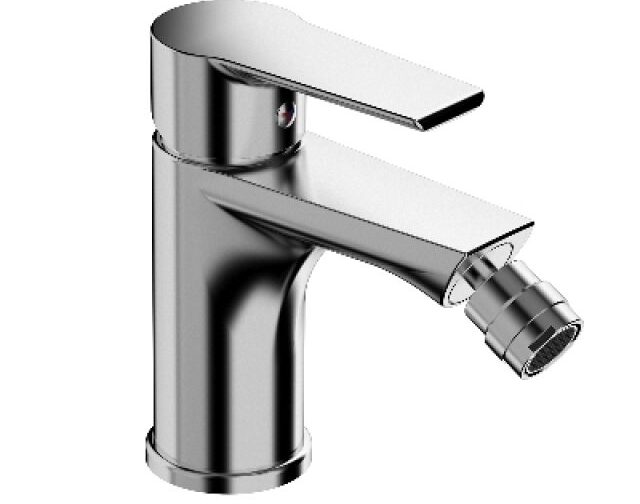 MISCELATORE MONOCOMANDO BIDET LINEA TEN Cromo