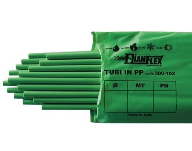 TUBO IN POLIPROPILENE IN BARRE DA MT. 4 Diam. 20 x 3,4