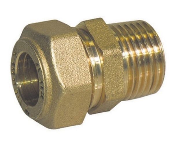 RACCORDO DIRITTO O-RING MASCHIO CONICO TIEMME GAS 1/2 x 10
