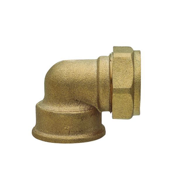 GOMITO CON FIL RP A COMPRESSIONE PER RAME 1/2 x 12