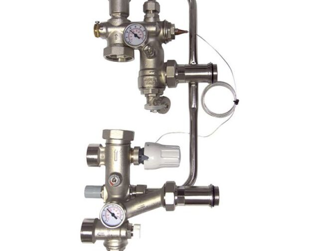 GRUPPO DI REGOLAZIONE PER IMPIANTI A PAVIMENTO CX G 1" x 130 mm
