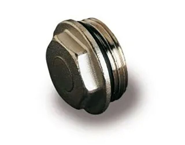 TAPPO CIECO CON GUARNIZIONE O-RING 1"