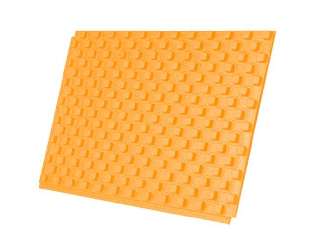 PANNELLO ISOLANTE ARANCIO ACCOPPIATO sp. 15mm  - 150kPa - 0.96 mq